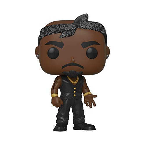 Funko- Pop Rocks Tupac Collectible Toy, Multicolor (45432)
