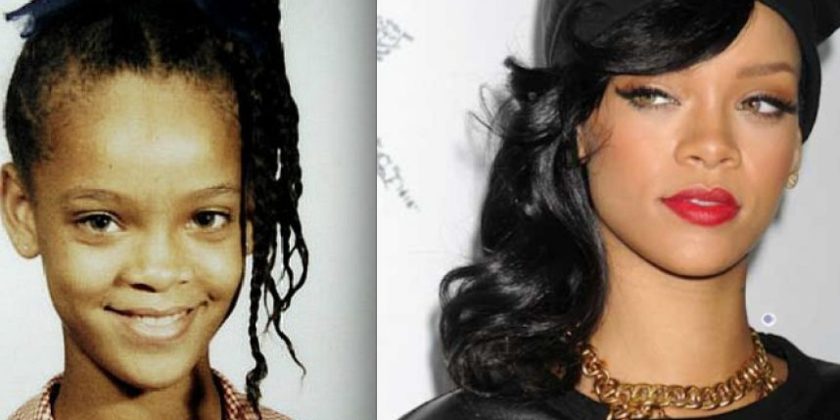 rihanna transformacion