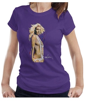 Camiseta de Britney Spears Rock